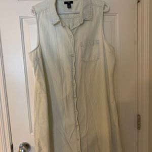 SZ XL Gap Denim Dress